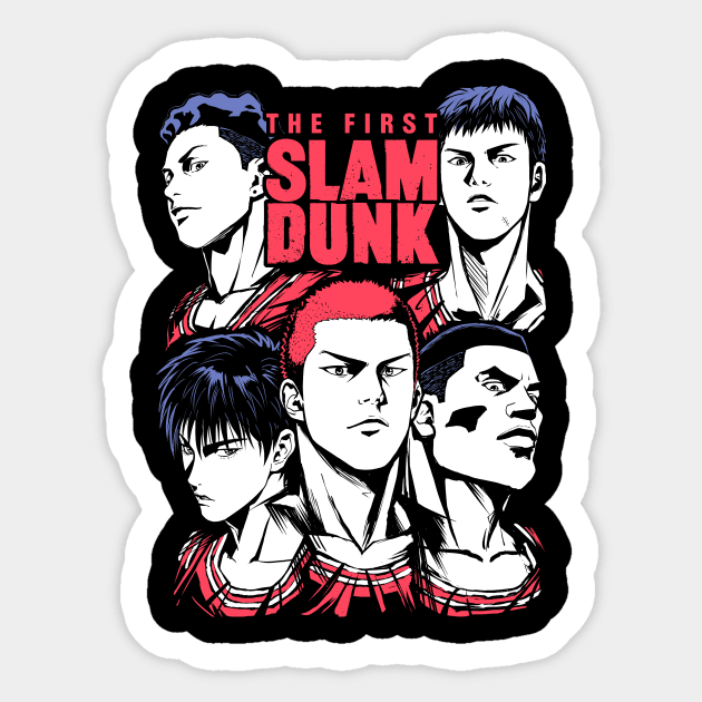 Slam Dunk - Slam Dunk - Sticker | TeePublic